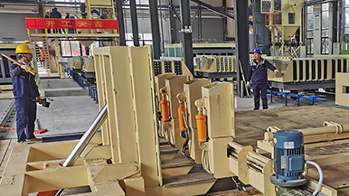 恭賀江西客戶石膏墻板生產線順利投產 石膏墻板設備 恭賀江西客戶石膏墻板生產線順利投產 石膏墻板設備